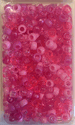 400 Pink Mix Pony Beads