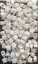 White Star Beads